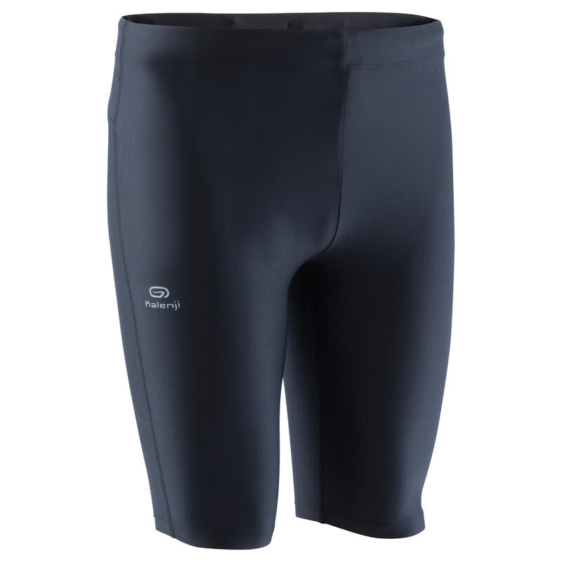 RUN DRY+ MEN'S RUNNING TIGHT SHORTS BLACK RUN DRY+ MEN'S RUNNING TIGHT SHORTS BLACK