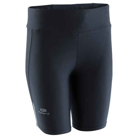 RUN DRY WOMEN'S TIGHT SHORTS - BLACK