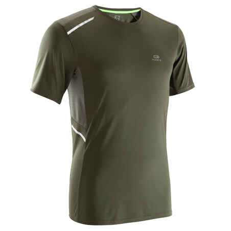 RUN DRY+ MEN'S RUNNING T-SHIRT GREEN