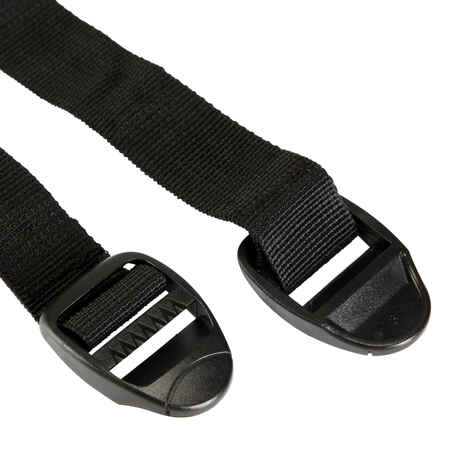 Set of 2 Tightening Straps for Backpacks - 25mm x 1m