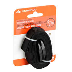 Set of 2 Tightening Straps for Backpacks - 25mm x 1m