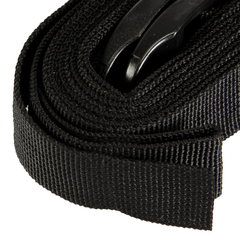 Set of 2 Tightening Straps for Backpacks 25mm x 1m Decathlon