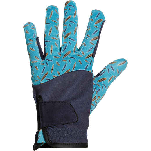 
      Access Children's Horse Riding Gloves - Turquoise
  