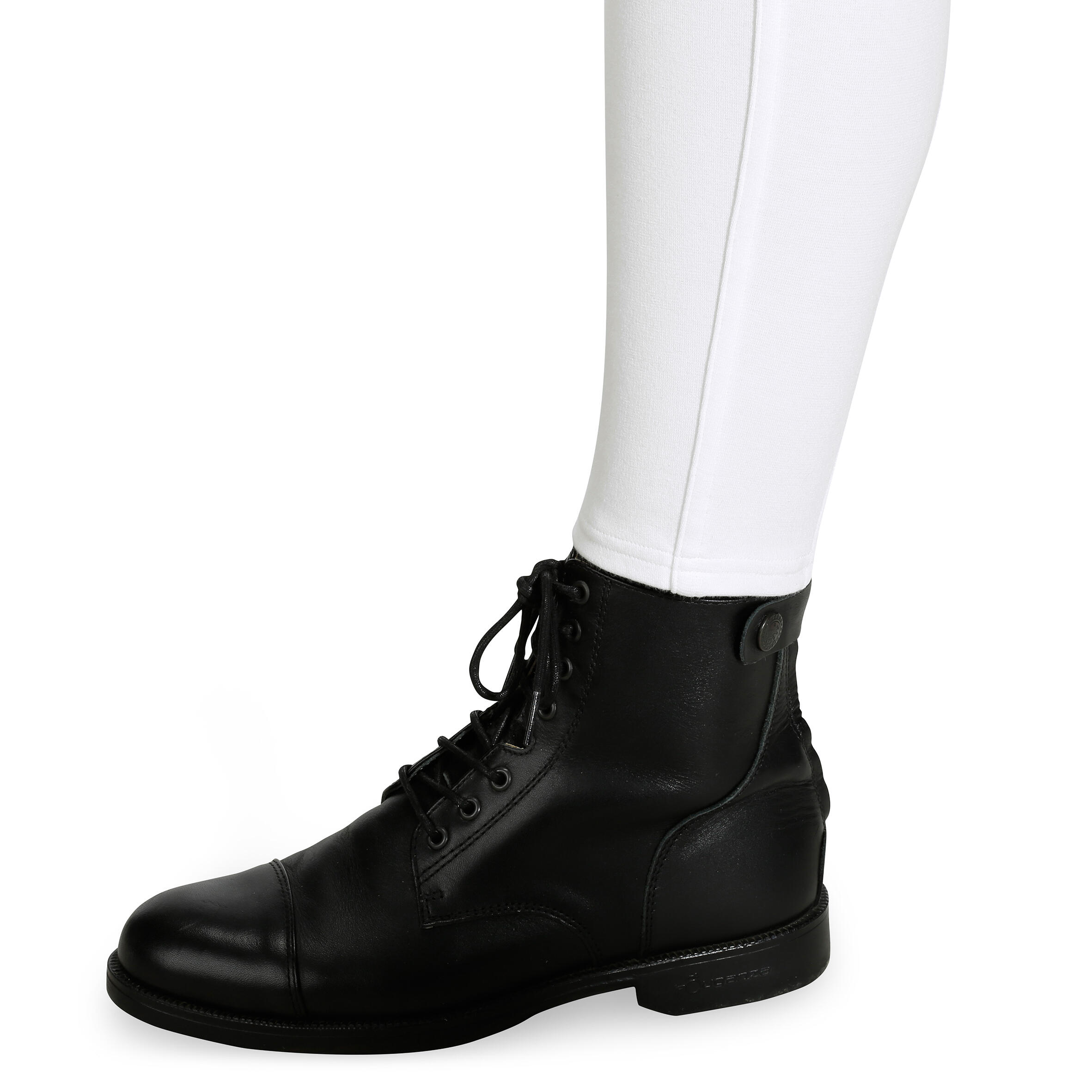 Victoria Women's Competition Full-Seat Horse Riding Jodhpurs - White 20/23