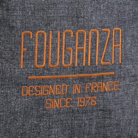 Сумка для щіток Vanity для кінного спорту - Сіра/Коричнева