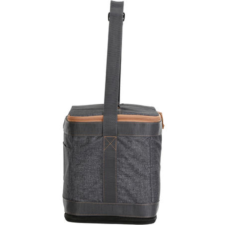 Сумка для щіток Vanity для кінного спорту - Сіра/Коричнева