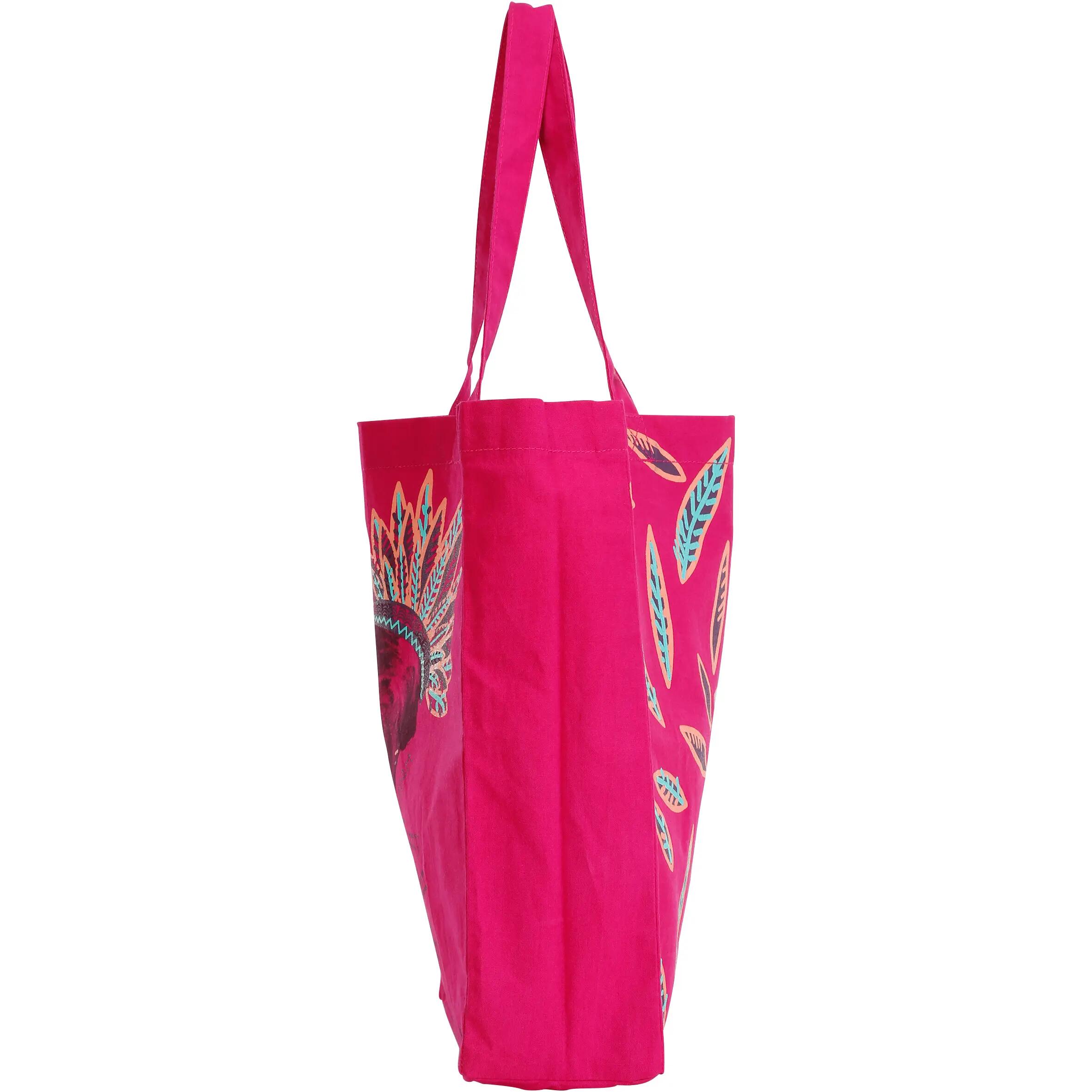 Indian Horse Riding Cotton Grooming Bag - Pink 4/7