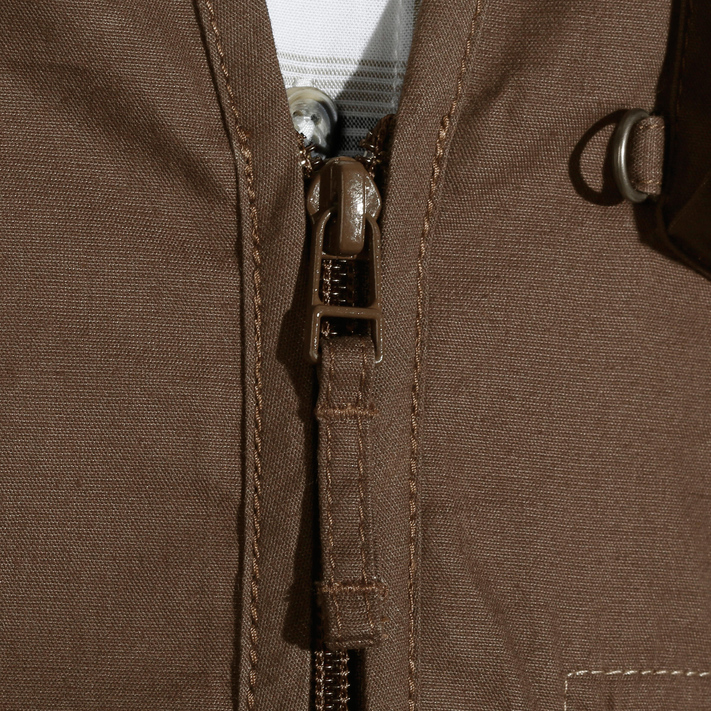 Sentier Adult Horse Riding Multi-Pocket Sleeveless Riding Jacket - Khaki 8/21