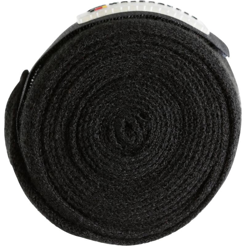 Bandes de repos équitation 3 m Cheval et Poney - noires x2