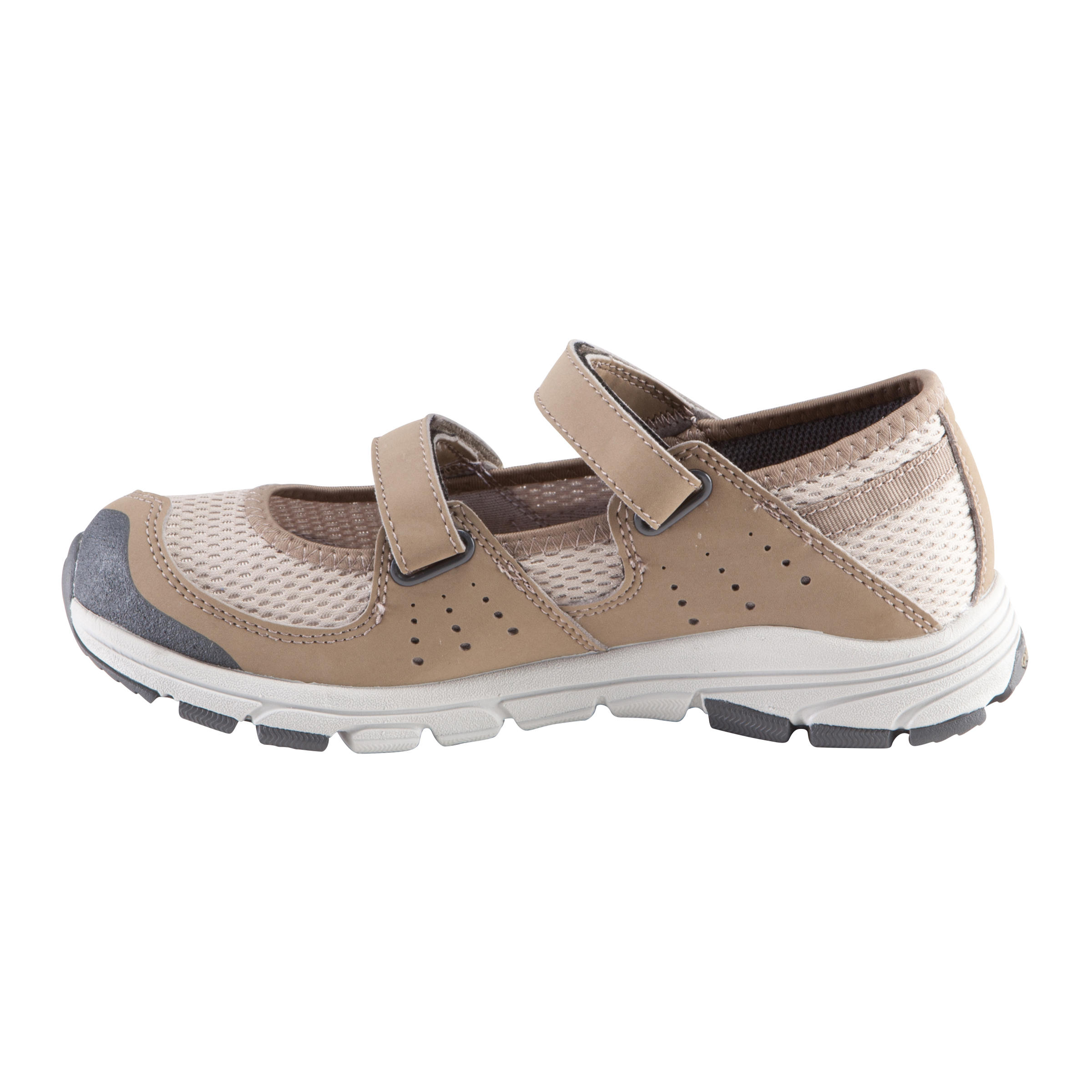 luchtige trekkingschoenen voor dames Arpenaz 500 Fresh beige 3/18