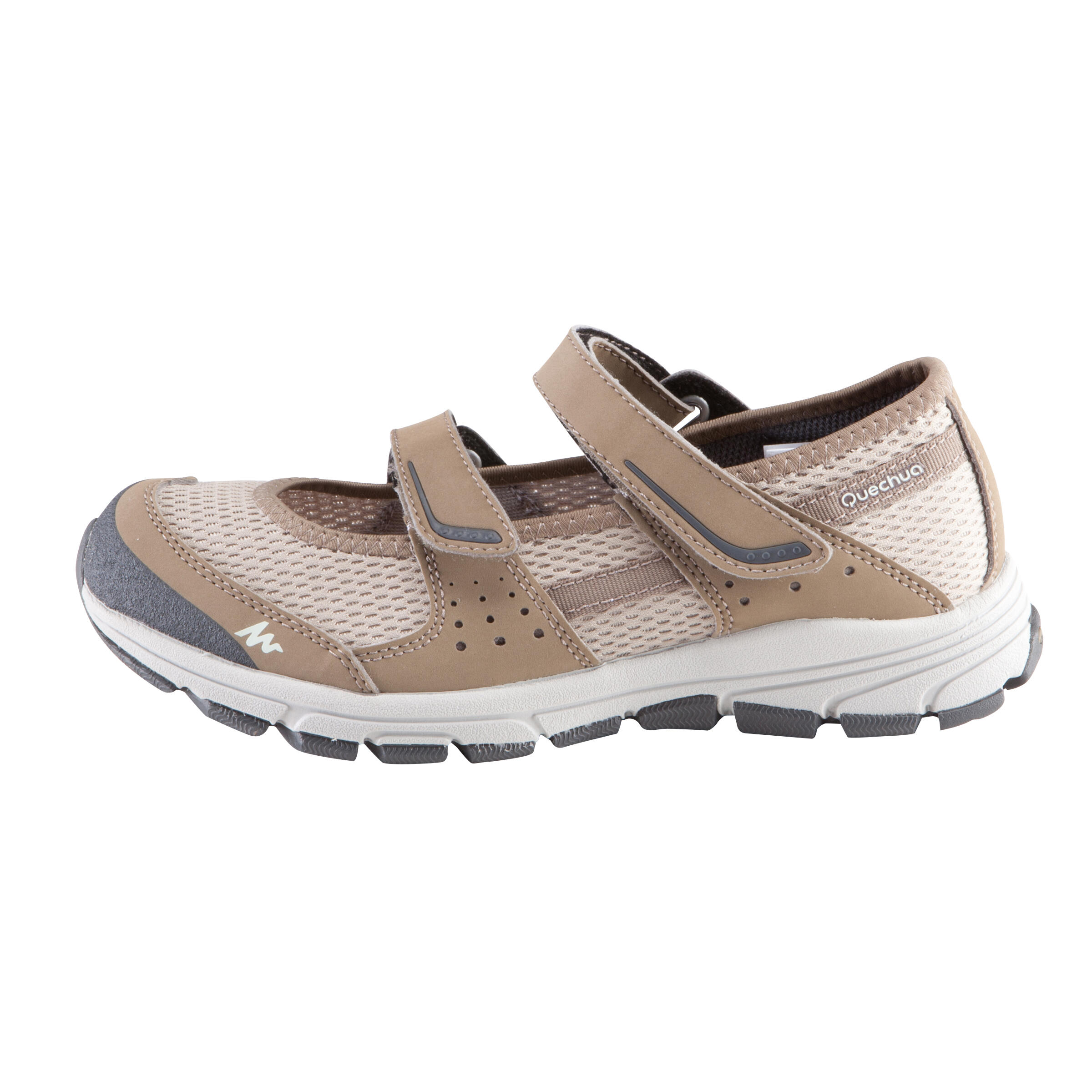 luchtige trekkingschoenen voor dames Arpenaz 500 Fresh beige 8/18