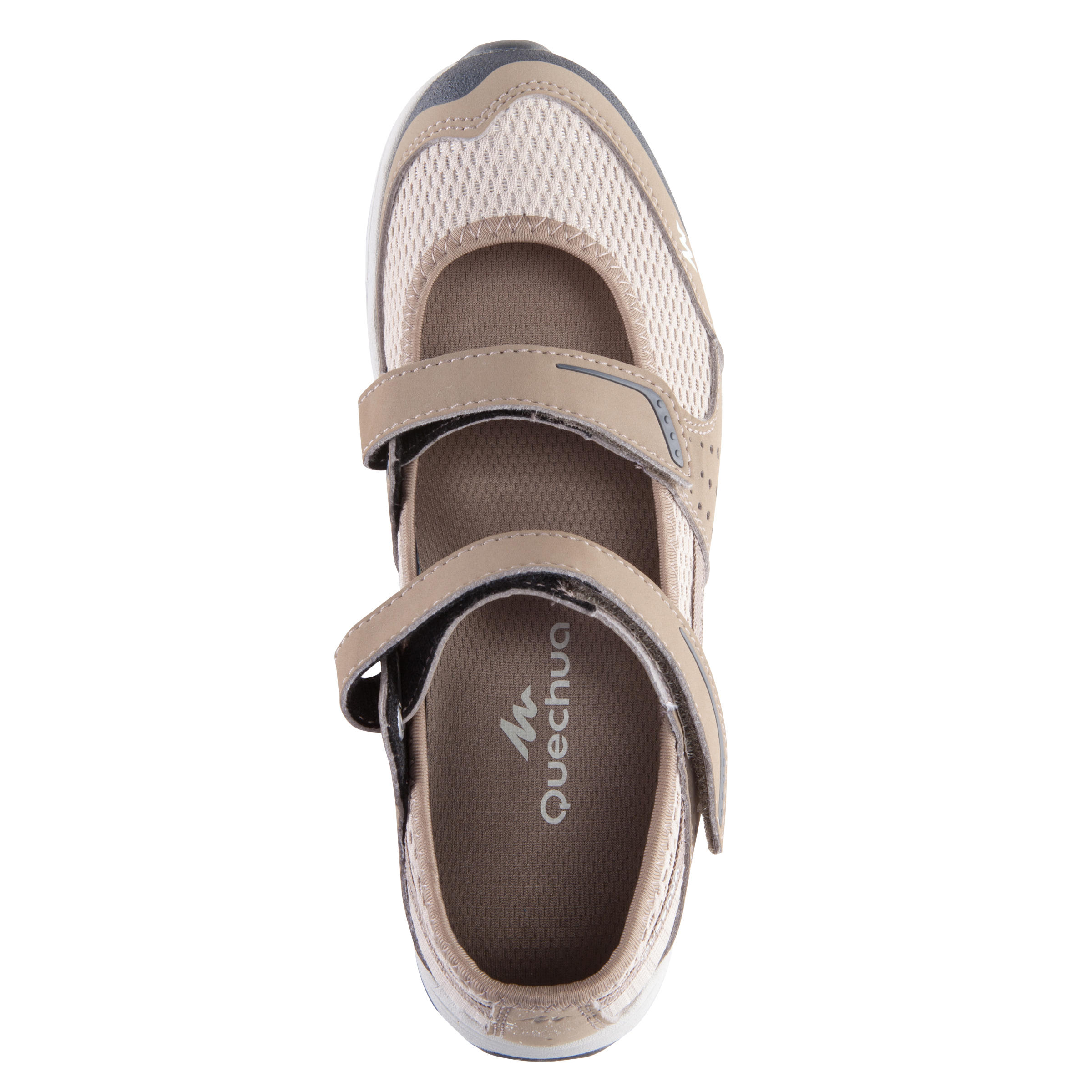 luchtige trekkingschoenen voor dames Arpenaz 500 Fresh beige 7/18