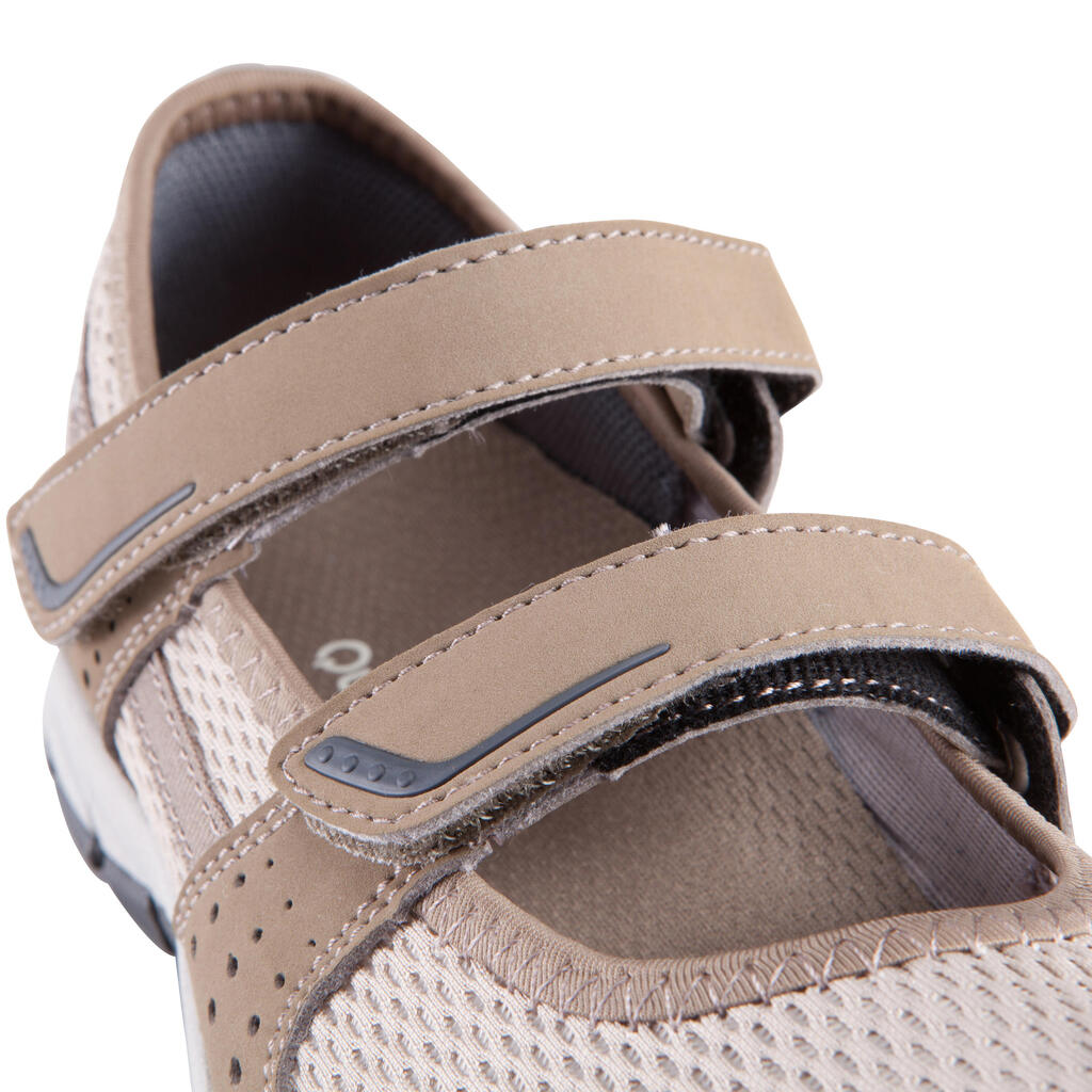 Wanderschuhe Arpenaz 500 Fresh Damen beige