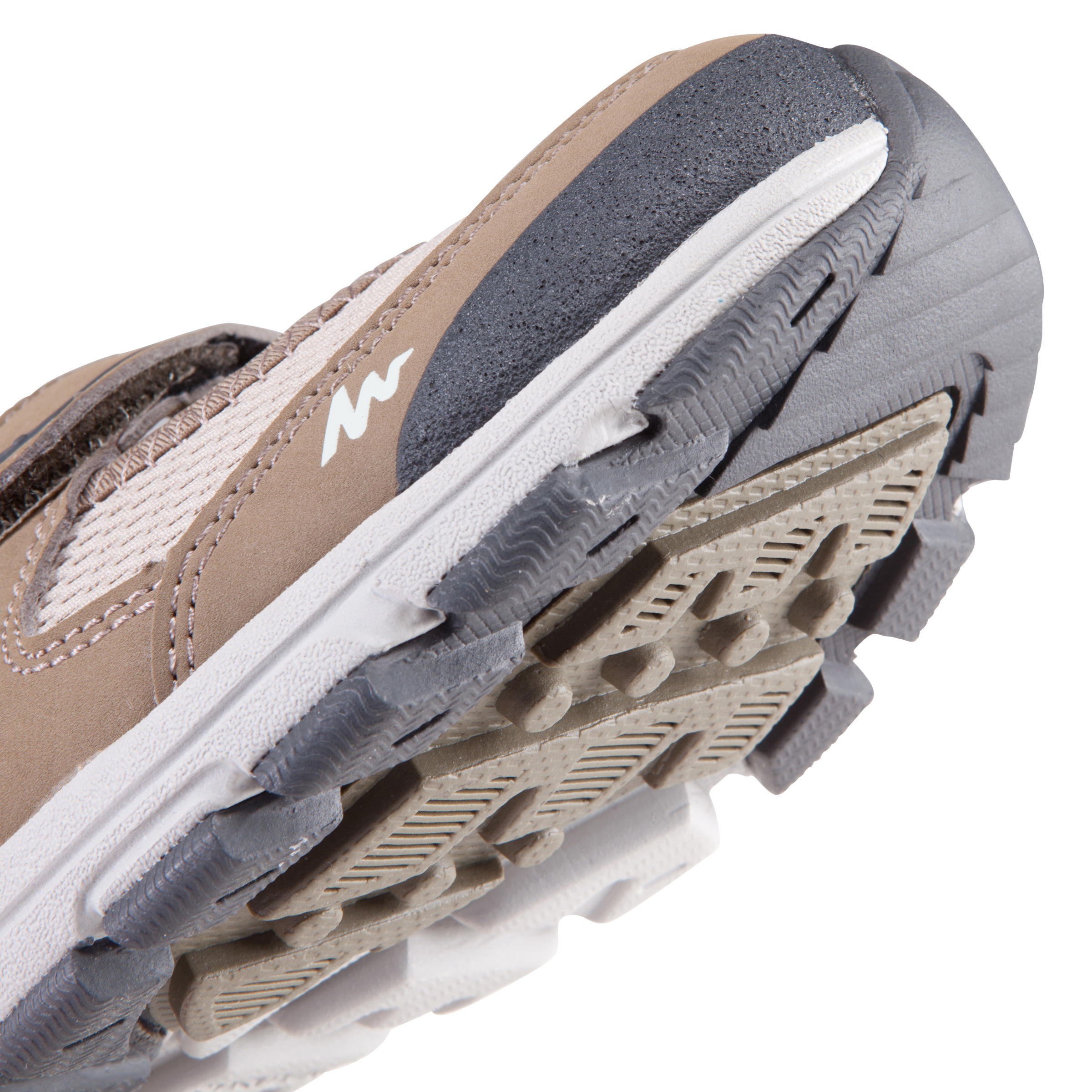 luchtige trekkingschoenen voor dames Arpenaz 500 Fresh beige 12/18