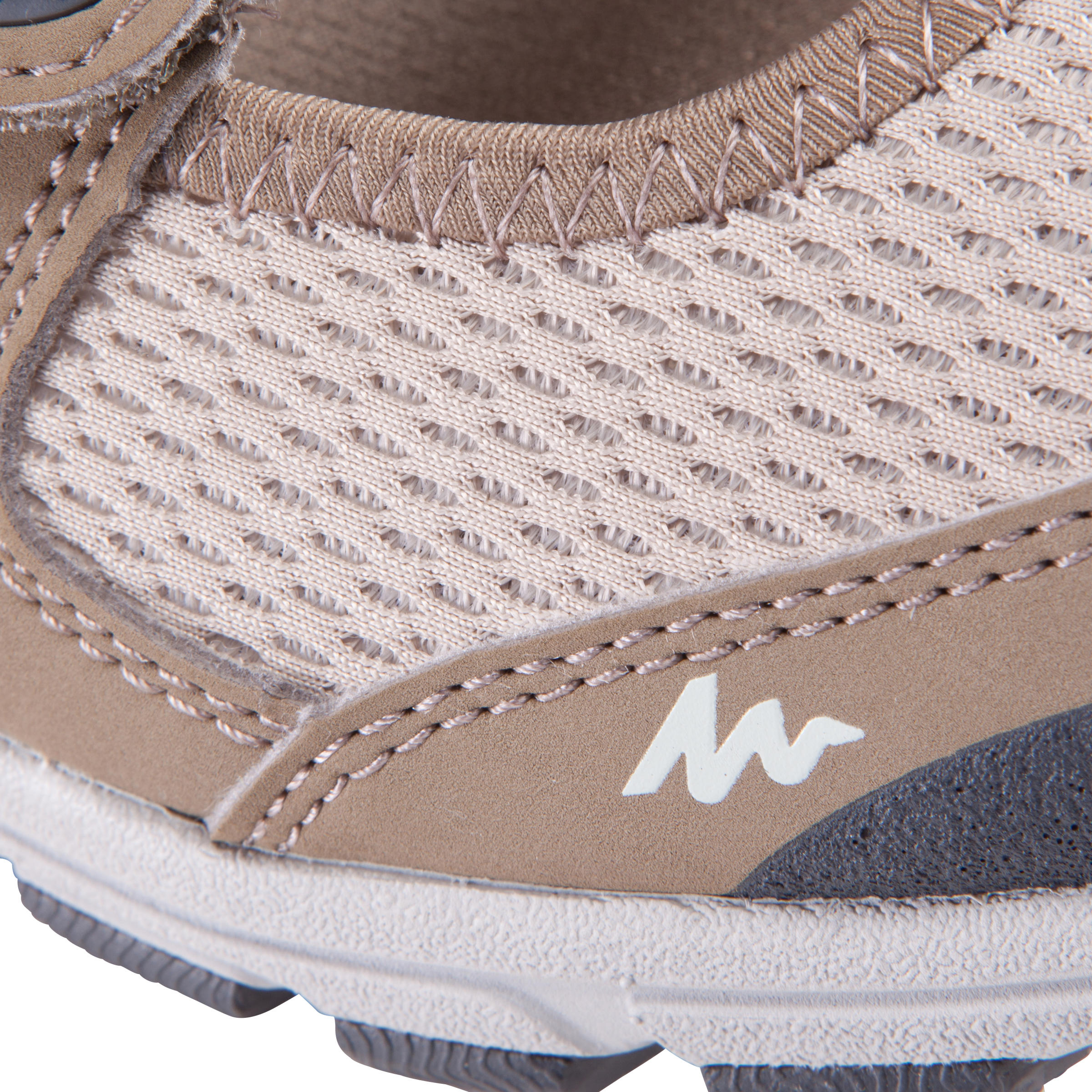 luchtige trekkingschoenen voor dames Arpenaz 500 Fresh beige 9/18