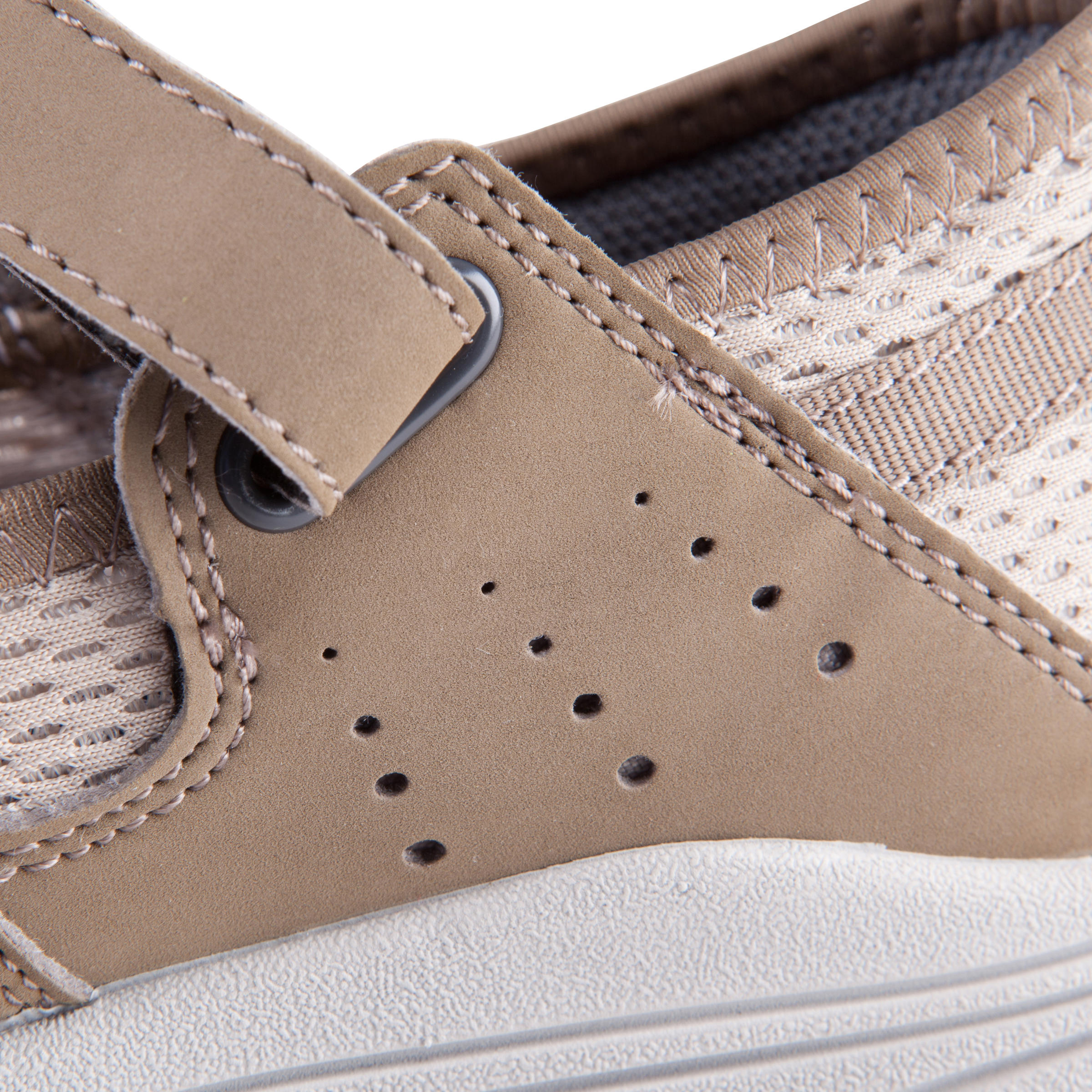 luchtige trekkingschoenen voor dames Arpenaz 500 Fresh beige 11/18
