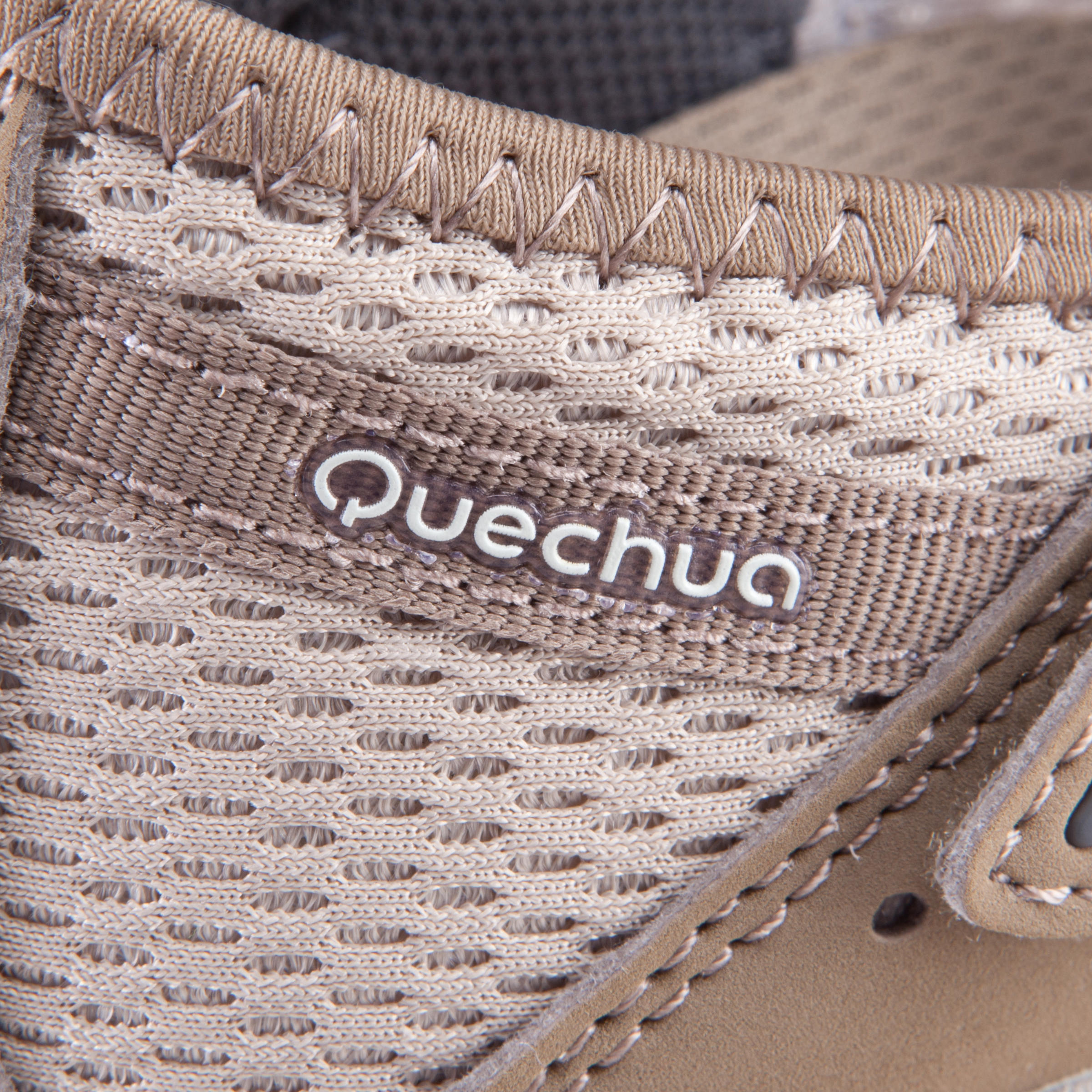 luchtige trekkingschoenen voor dames Arpenaz 500 Fresh beige 16/18