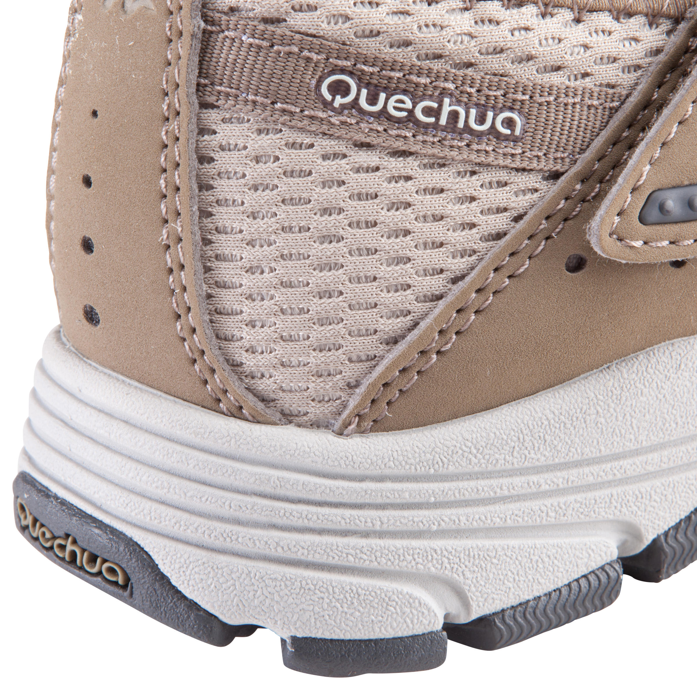 luchtige trekkingschoenen voor dames Arpenaz 500 Fresh beige 17/18