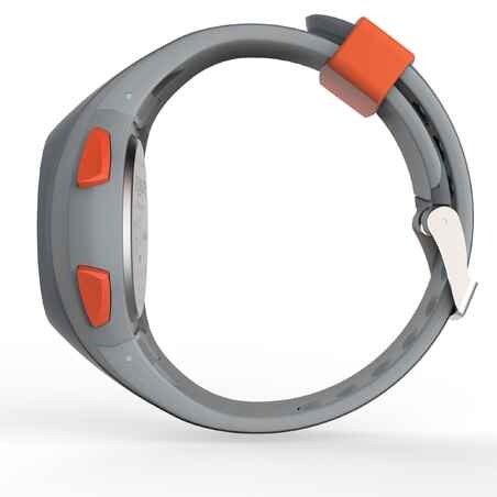 W200 M running stopwatch - grey and orange