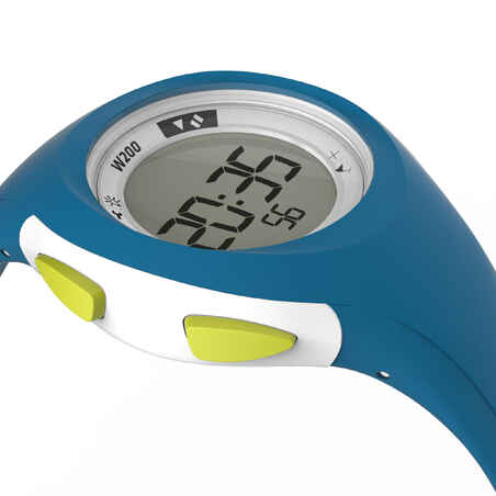 W200 S women's and children's running watch BLUE GREEN