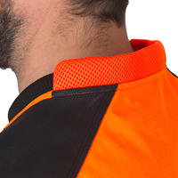 GILET CHASSE 520 MARRON ORANGE