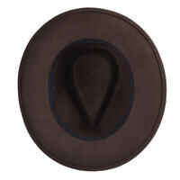 Šilta fetrinė medžioklinė skrybėlė, ruda