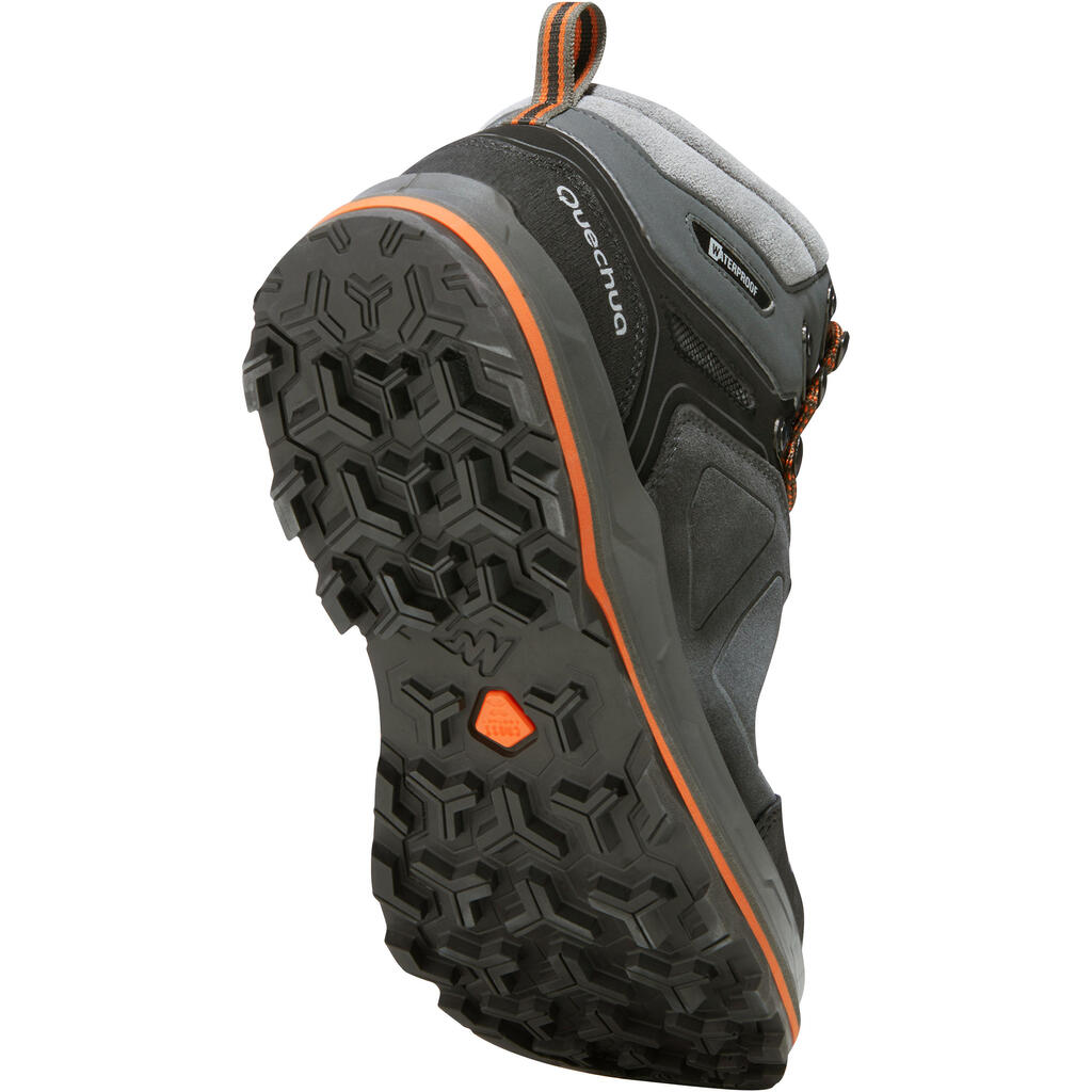 Botas de caña alta de piel - Impermeables - Crosscontact - MT100 - Hombre 
