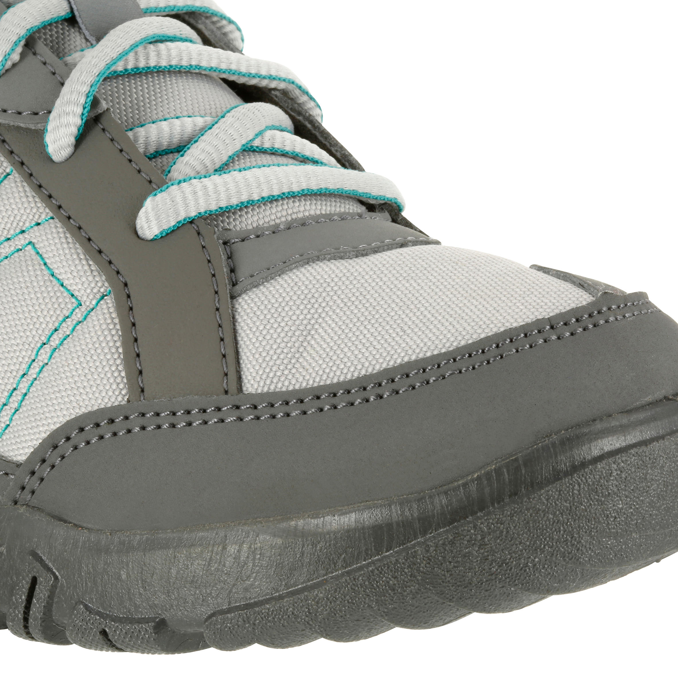 Zapatillas De Excursión Naturaleza Mujer Arpenaz 50 Gris Verde - Decathlon