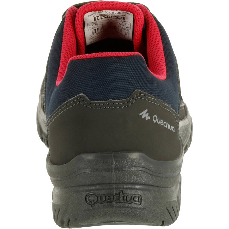 Sepatu Bot Hiking Wanita NH100 - Navy