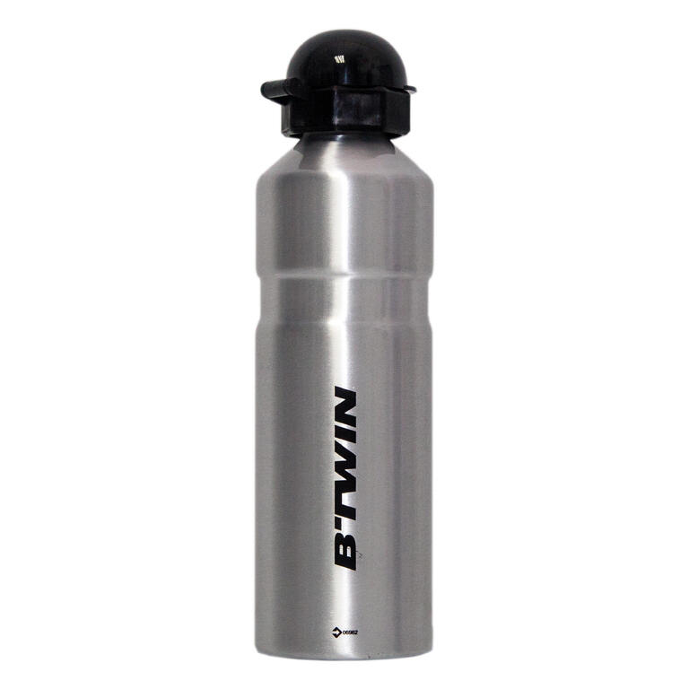 Cycle Water Bottle Aluminium 750ml Silver