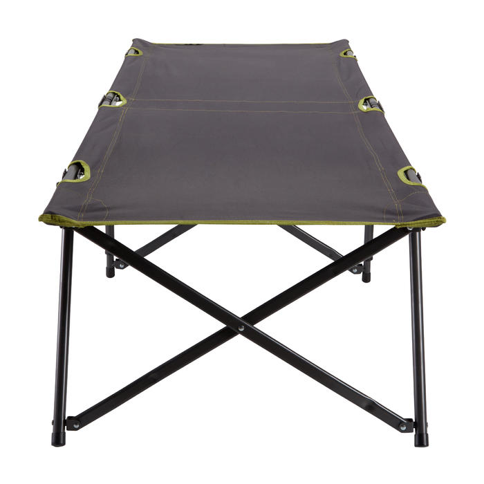 Quechua Veldbed voor 1 persoon L100 grijs Decathlon