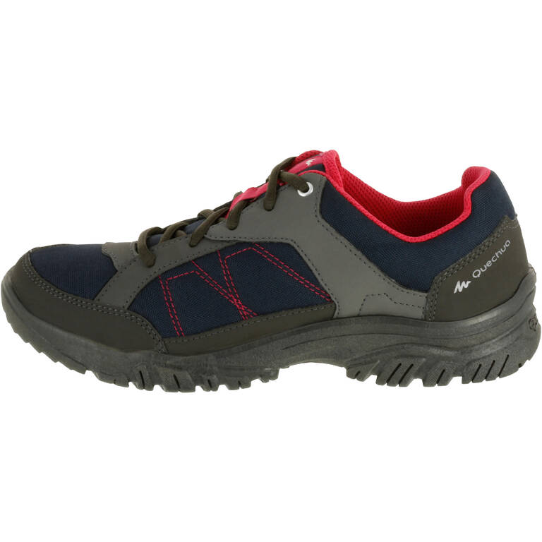 Sepatu Bot Hiking Wanita NH100 - Navy