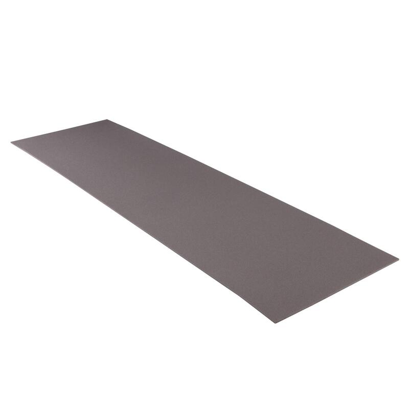 Habszivacs matrac túrázáshoz MT100, 180 x 50 cm, 1 személyes, szürke