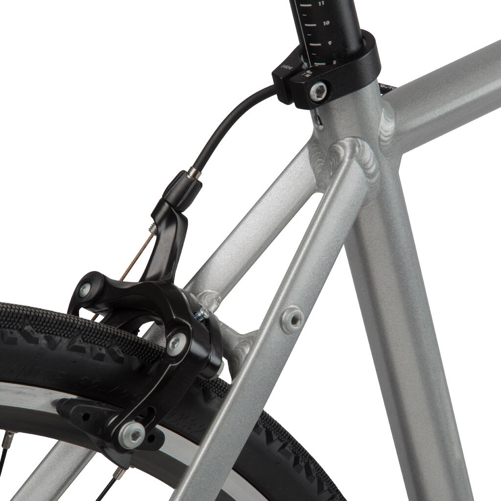Rennrad RC 100 grau
