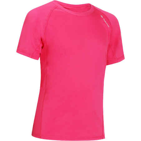 Dekliška pohodniška majica Hike 100 – roza