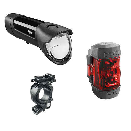 
      Fyre + Ixxi Front/Rear Bike Light Set
  