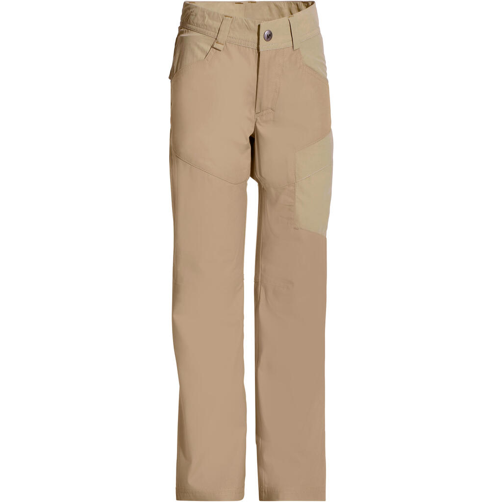 Pantalon de randonnée enfant Hike 500 beige