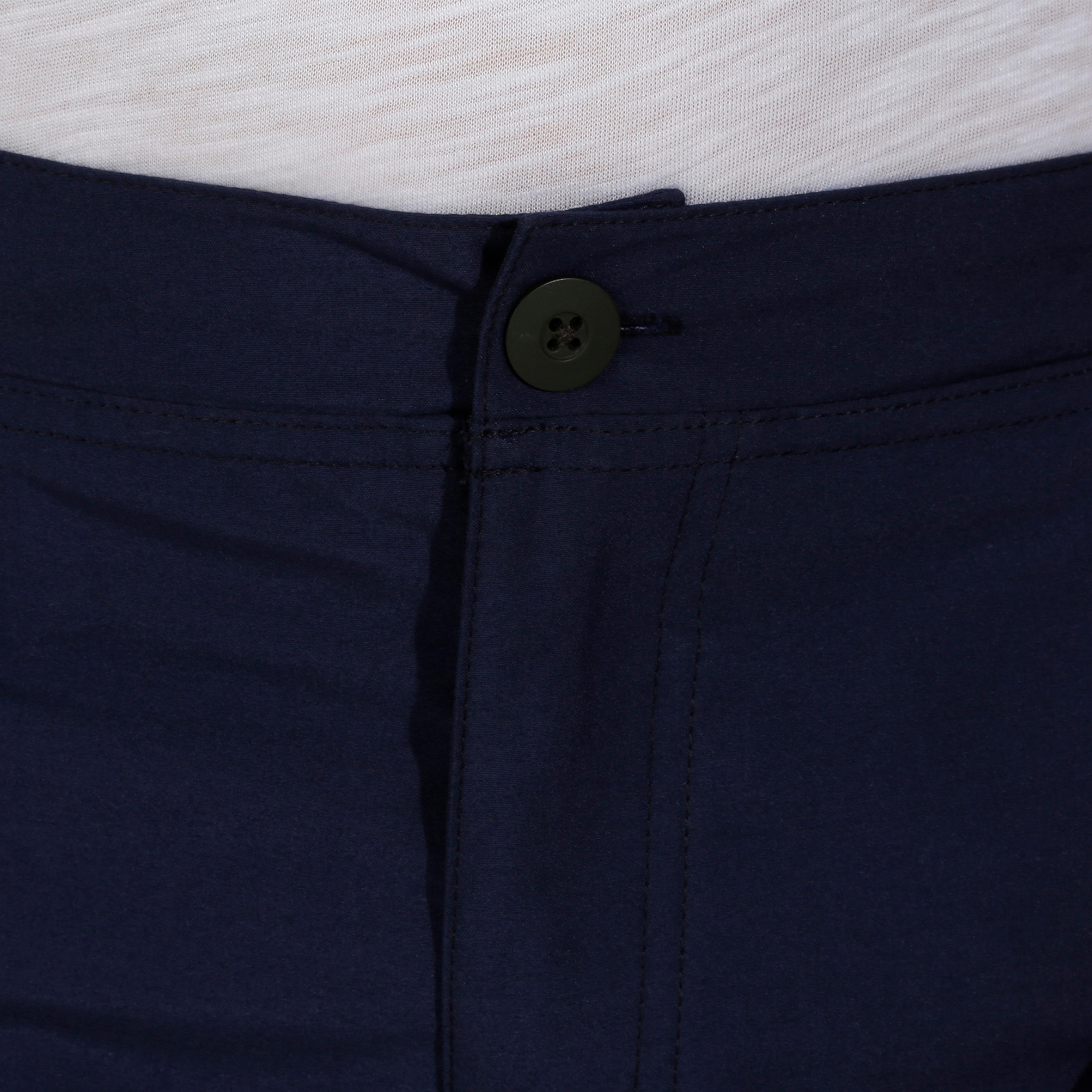 

Kid's Hiking Shorts Hike100 - Navy Blue -  By QUECHUA | Decathlon