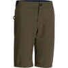 Boys' Hike 100 Hiking shorts - Khaki Green