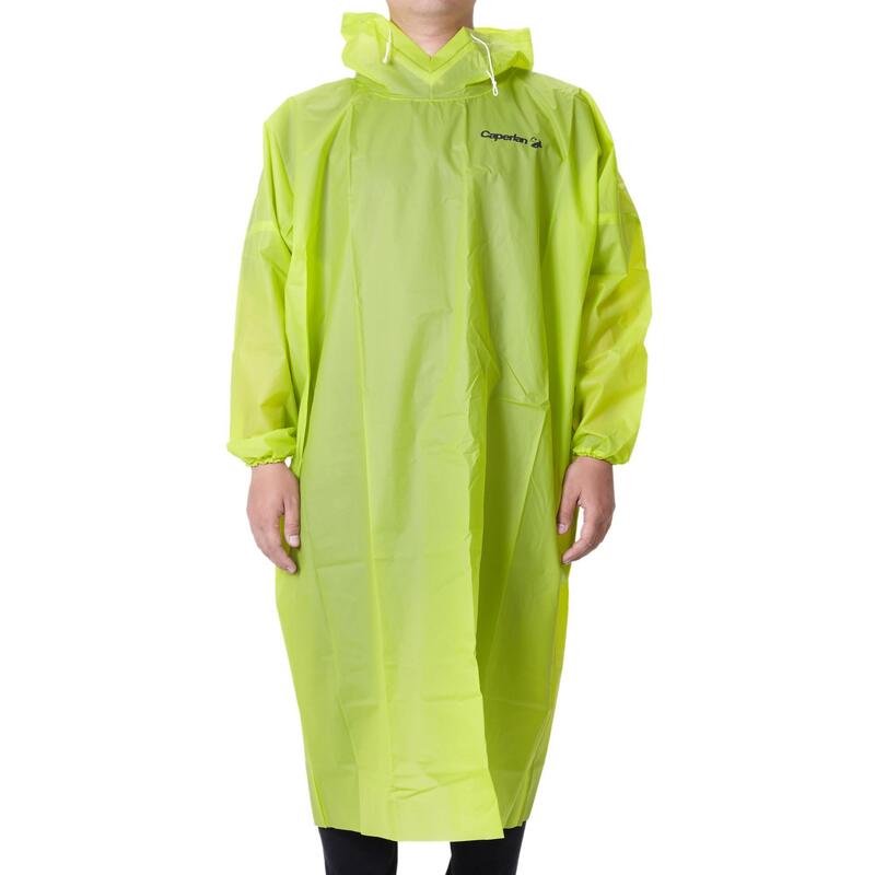 POCKET PONCHO WATERPROOF FISHING PONCHO - FLASH GREEN