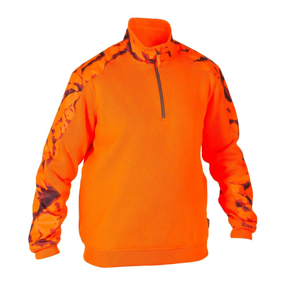 Pull renforcé aux épaules et bras, résistance et visibilité.