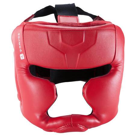 Kids' Combat Sports Full Face Head Guard - Red