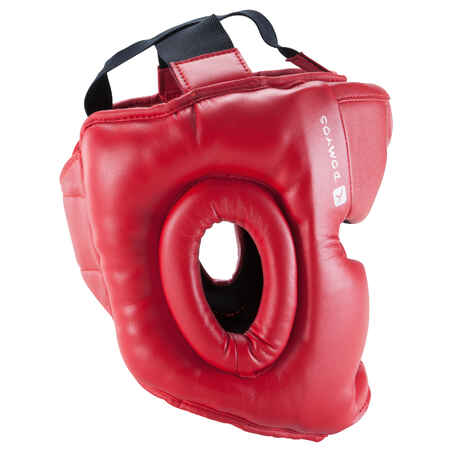 Kids' Combat Sports Full Face Head Guard - Red