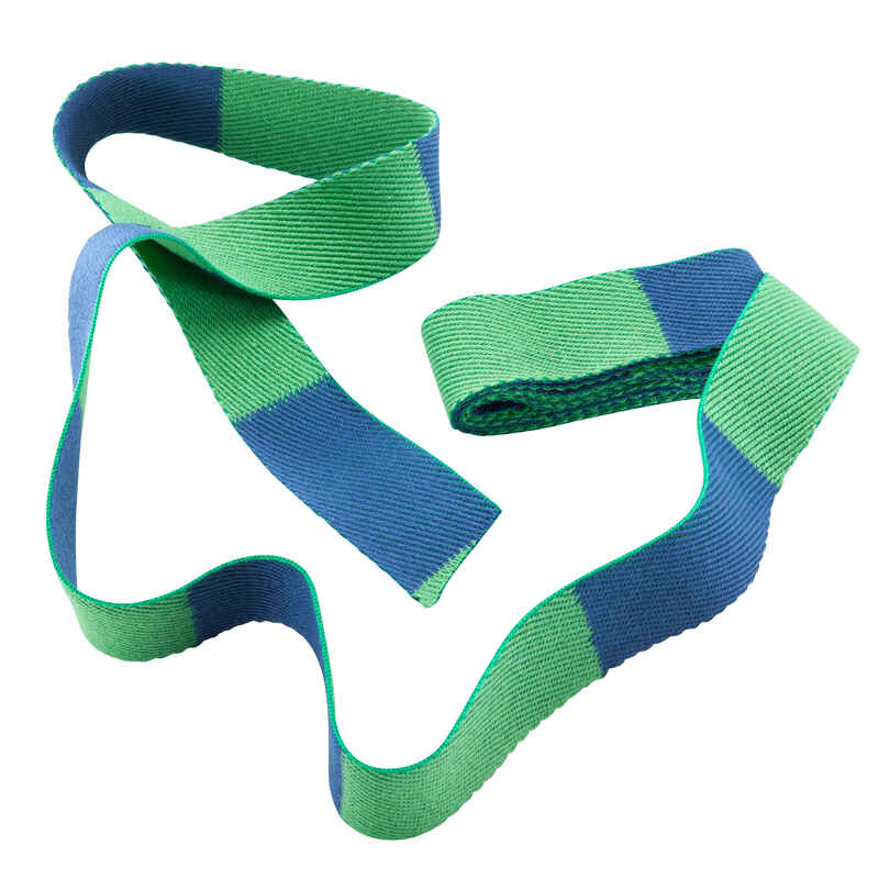Judogürtel 2,5m grün/blau