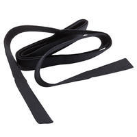 CEINTURE ARTS MARTIAUX PIQUÉE 3.00 m NOIRE