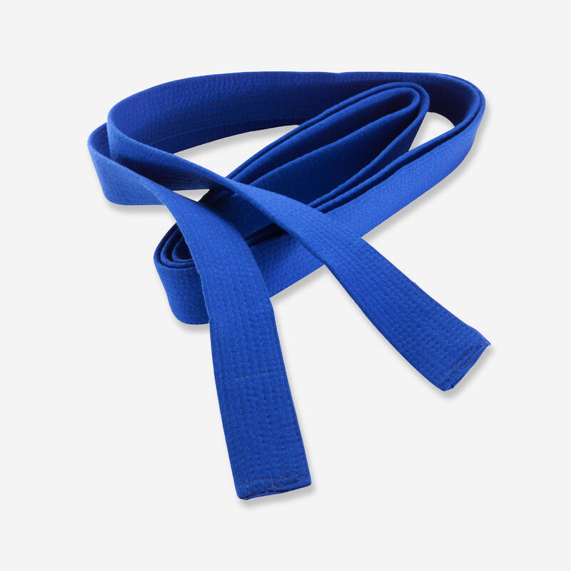 Cintura arti marziali 2.80 m piqué blu