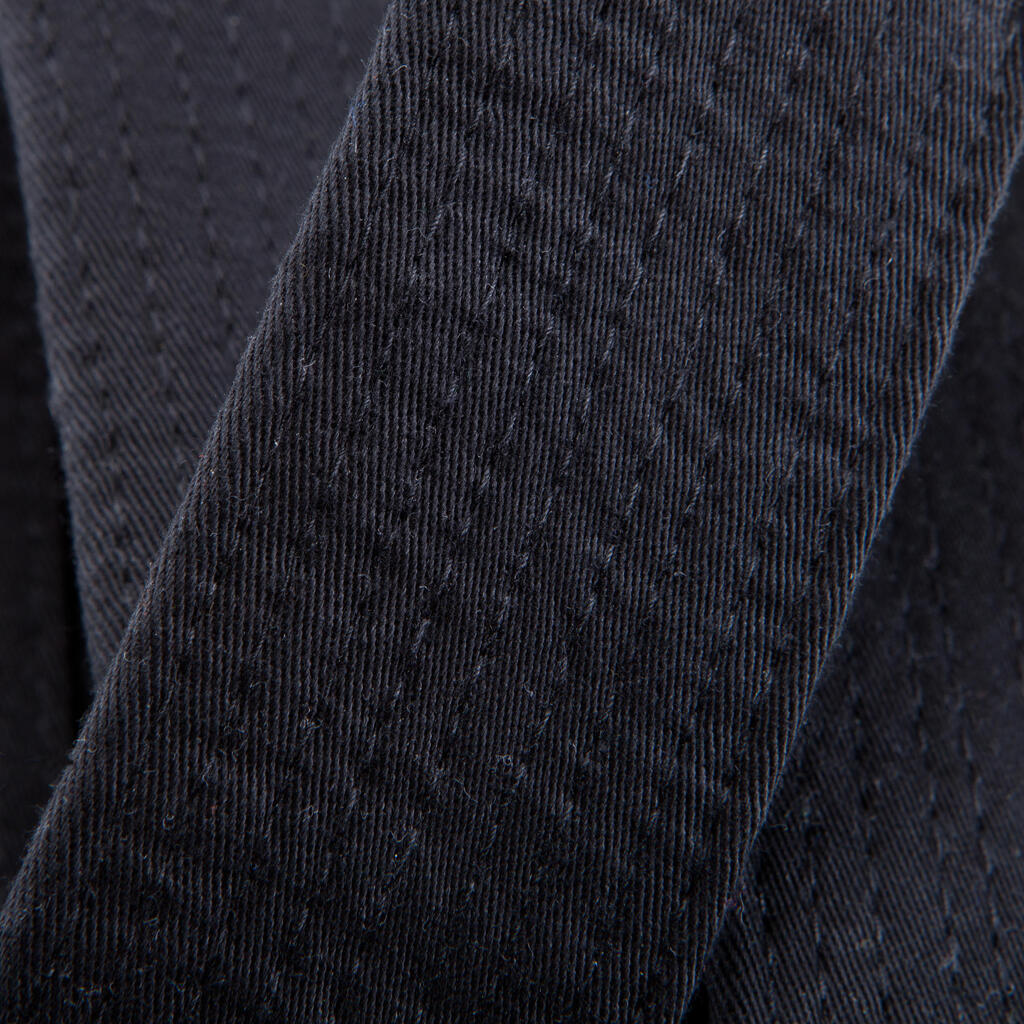 חגורת ג'ודו/קראטה 2.8 מטר - שחור