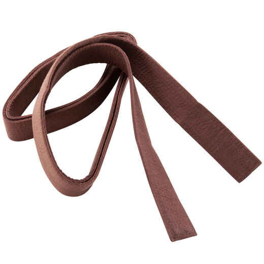 
      CEINTURE ARTS MARTIAUX PIQUÉE 3.00 m MARRON
  