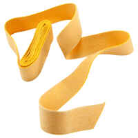 Martial Arts Plain Strap Belt 2.50m - Yellow