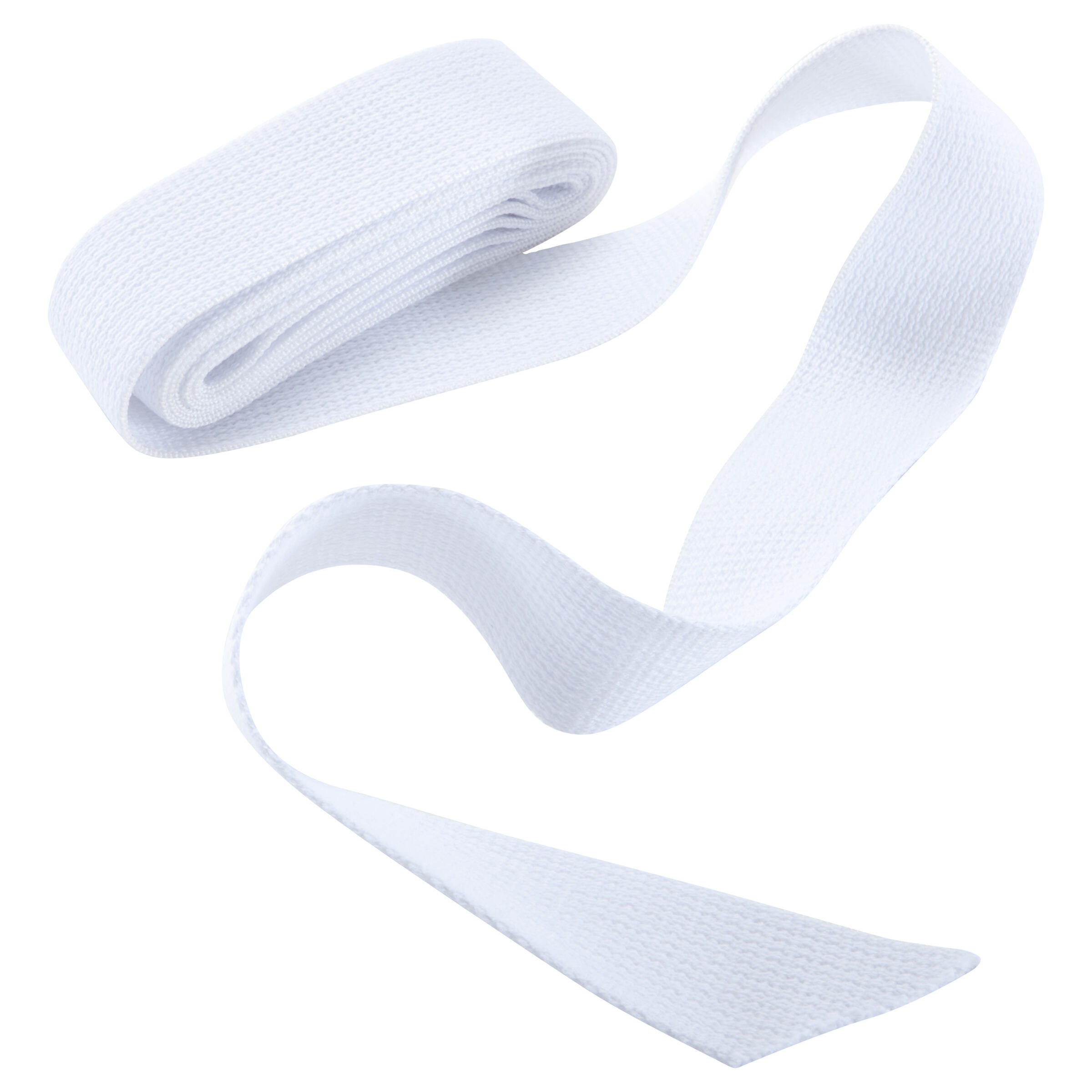 MARTIAL ARTS BELT PLAIN WEBBING 2.5 M WHITE